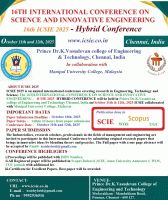 16th International Conference on Science and innovative Engineering ICSIE 2025